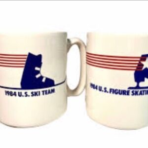 1984 New Vintage Olympic Coffee Mugs